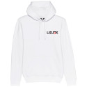 Sweat à capuche/Hoodie unisexe POP blanc recto